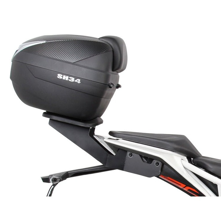 Fixation pour Top Case KTM Duke 125/390 - LE PRATIQUE DU MOTARD