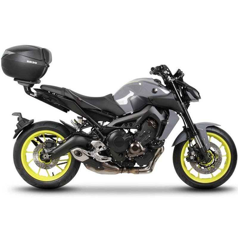 Fixation pour Top Case Yamaha MT 09 - LE PRATIQUE DU MOTARD