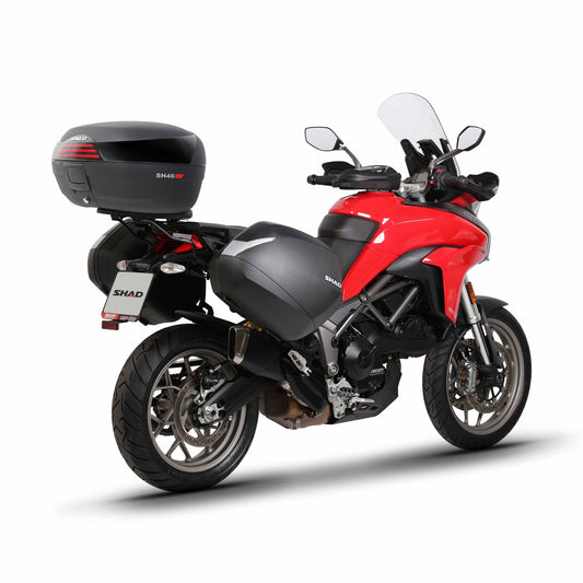 Top Case SHAD SH46 — Top Case Moto 46L Grand Tourisme - LE PRATIQUE DU MOTARD