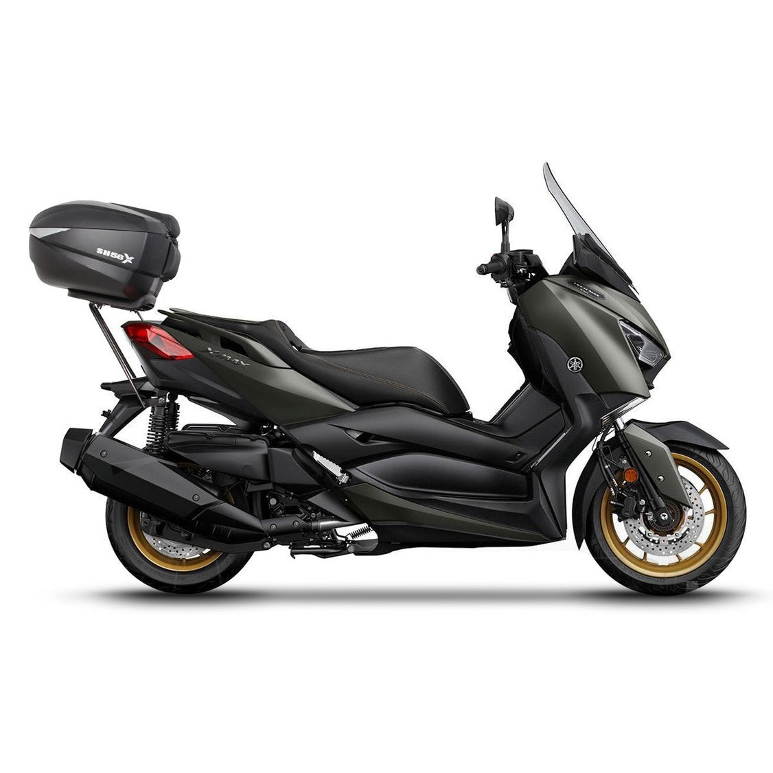 Fixation pour Top Case Yamaha Xmax 125/300/400 - LE PRATIQUE DU MOTARD