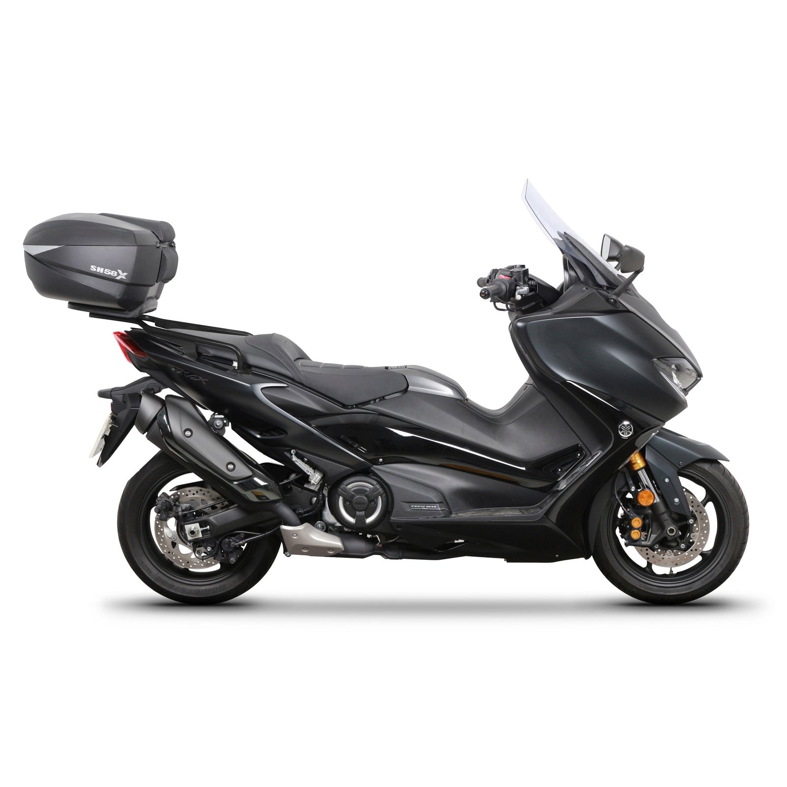 Fixation pour Top Case Yamahat - max 530 - LE PRATIQUE DU MOTARD