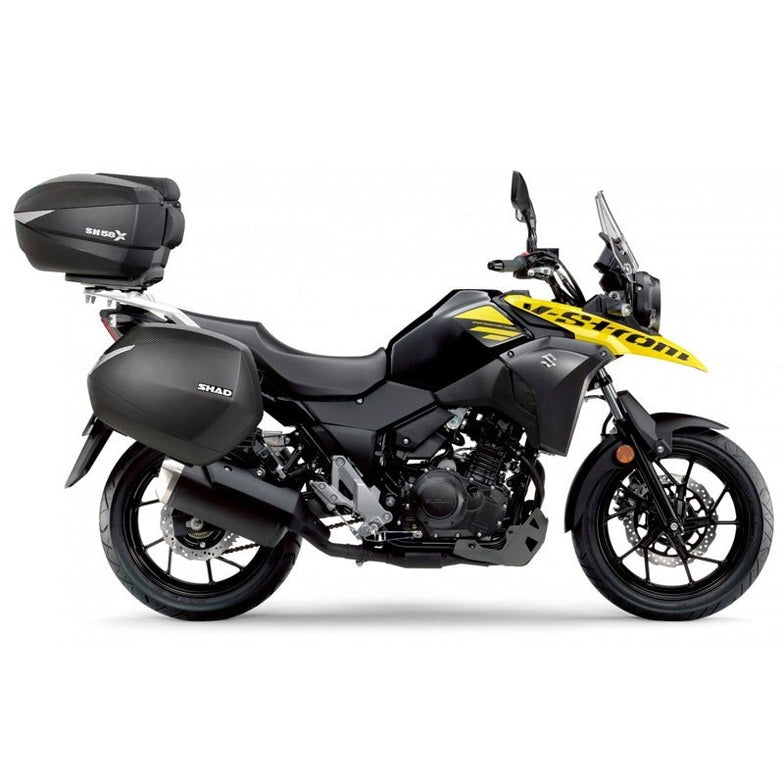 Fixation pour Top Case Suzuki V - strom 250 - LE PRATIQUE DU MOTARD
