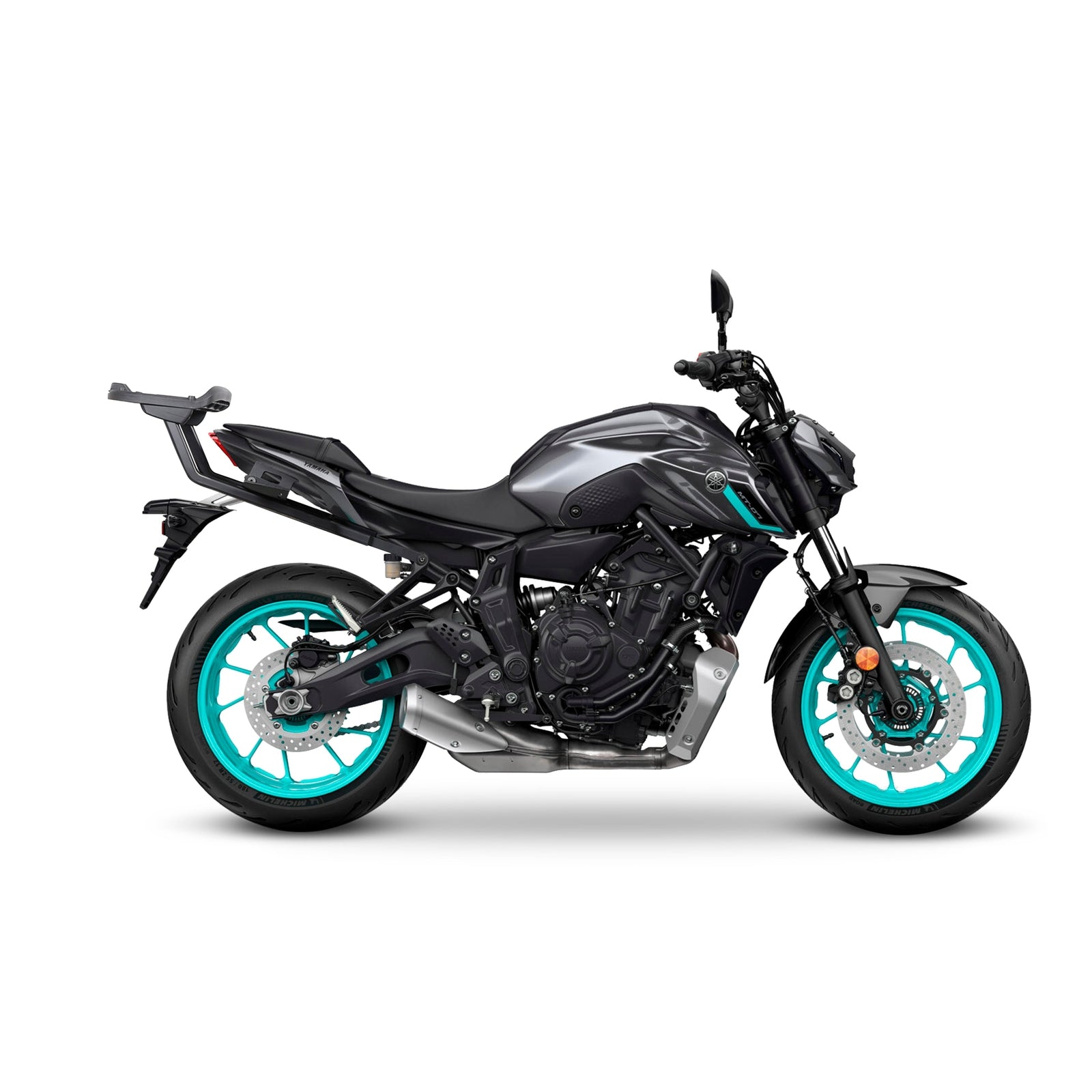 Fixation pour Top Case Yamaha MT 07 - LE PRATIQUE DU MOTARD