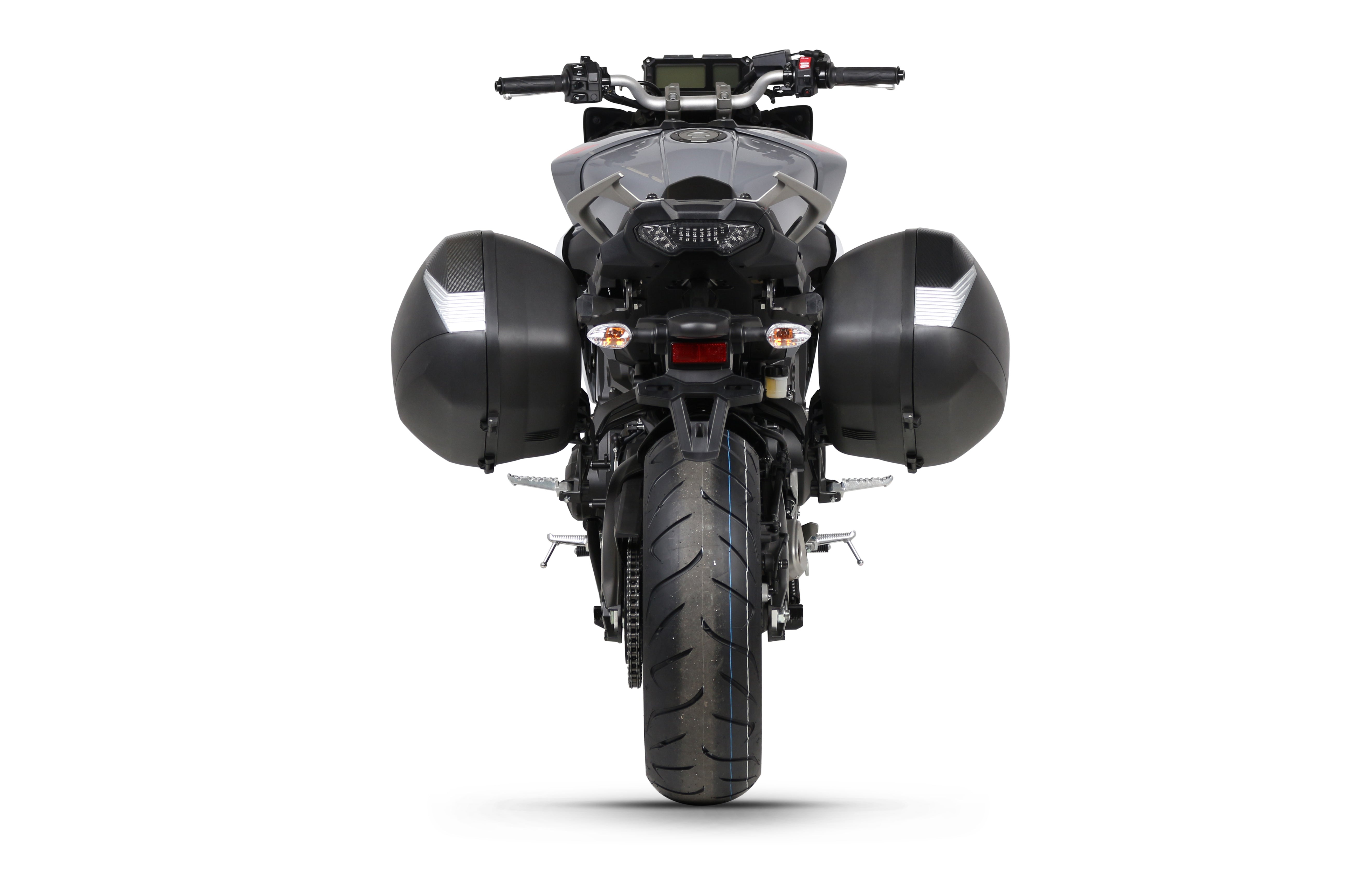 3P System Fixation Latérale Yamaha MT09 Tracer - LE PRATIQUE DU MOTARD