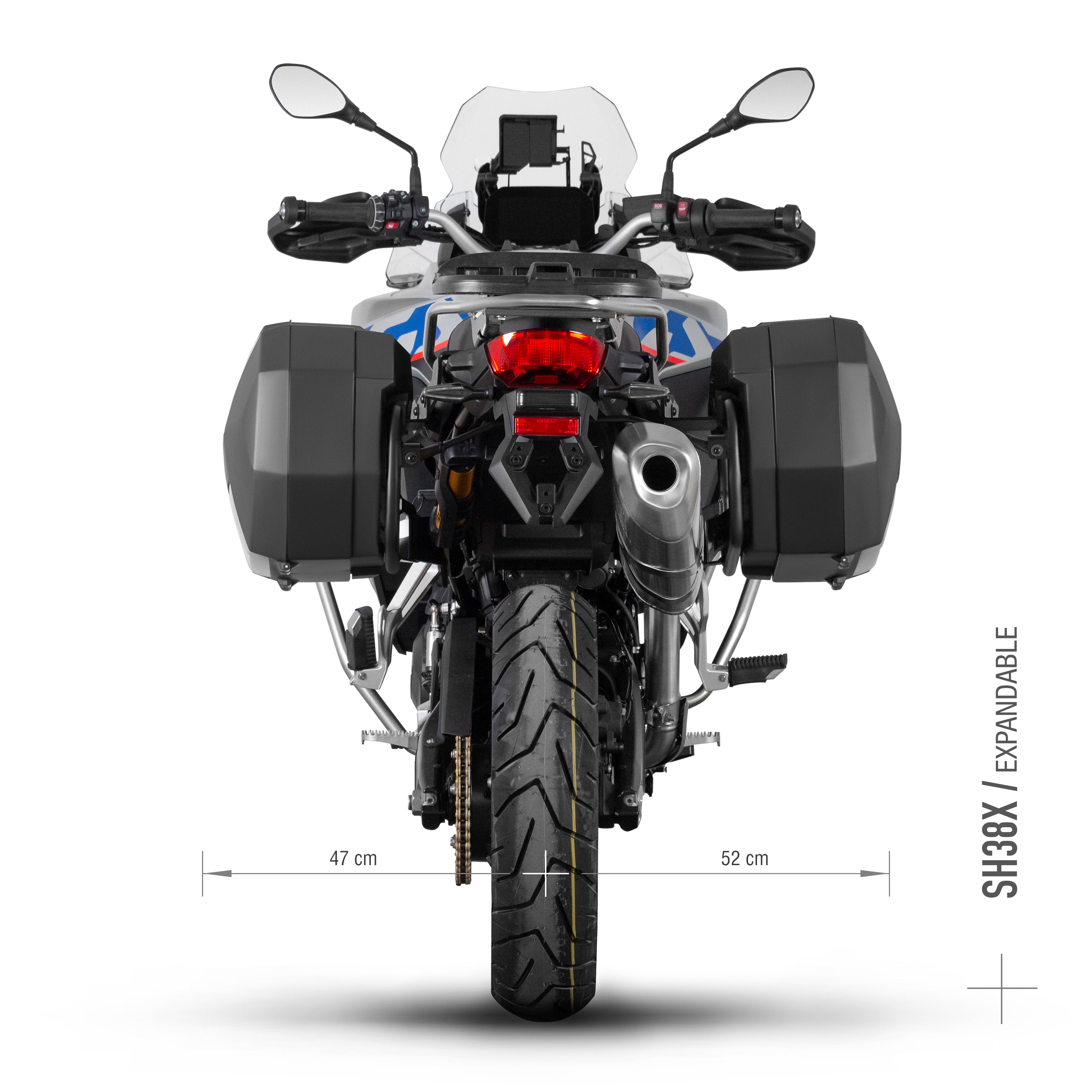 3P System Fixation Latérale BMW F750GS/F800GS/F850GS/ADVENTURE/F900GS Adventure - LE PRATIQUE DU MOTARD