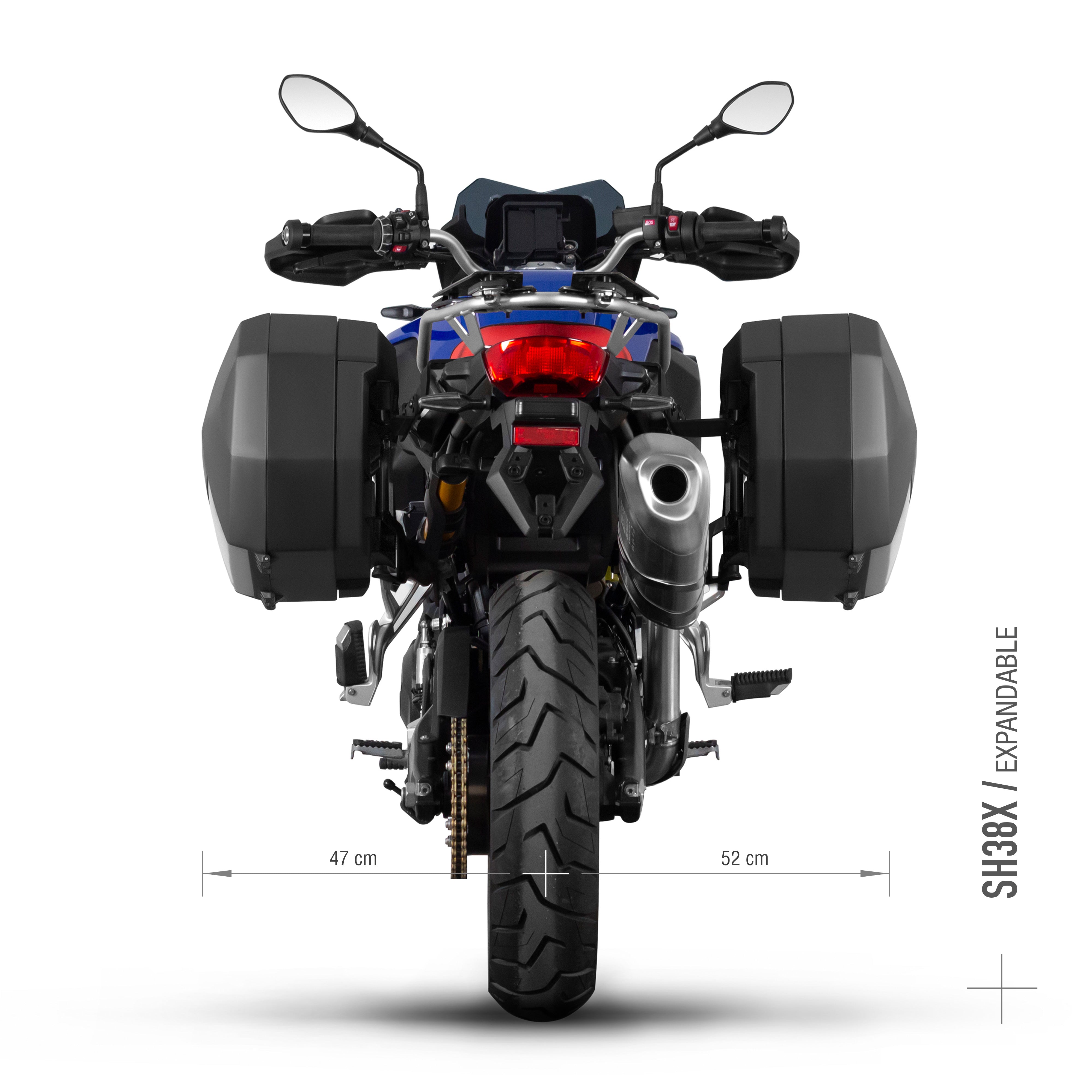 3P System Fixation Latérale BMW F750GS/F800GS/F850GS/ADVENTURE/F900GS Adventure - LE PRATIQUE DU MOTARD