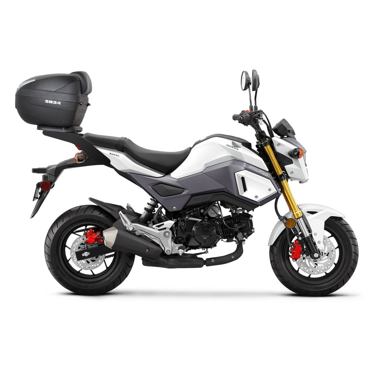 Fixation pour Top Case Honda Msx 125 - LE PRATIQUE DU MOTARD