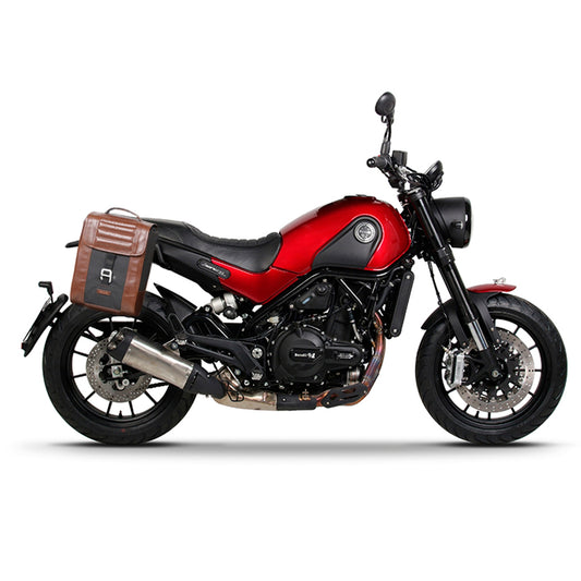 Fixation SR pour Sacoches Benelli Leoncino 502i - LE PRATIQUE DU MOTARD