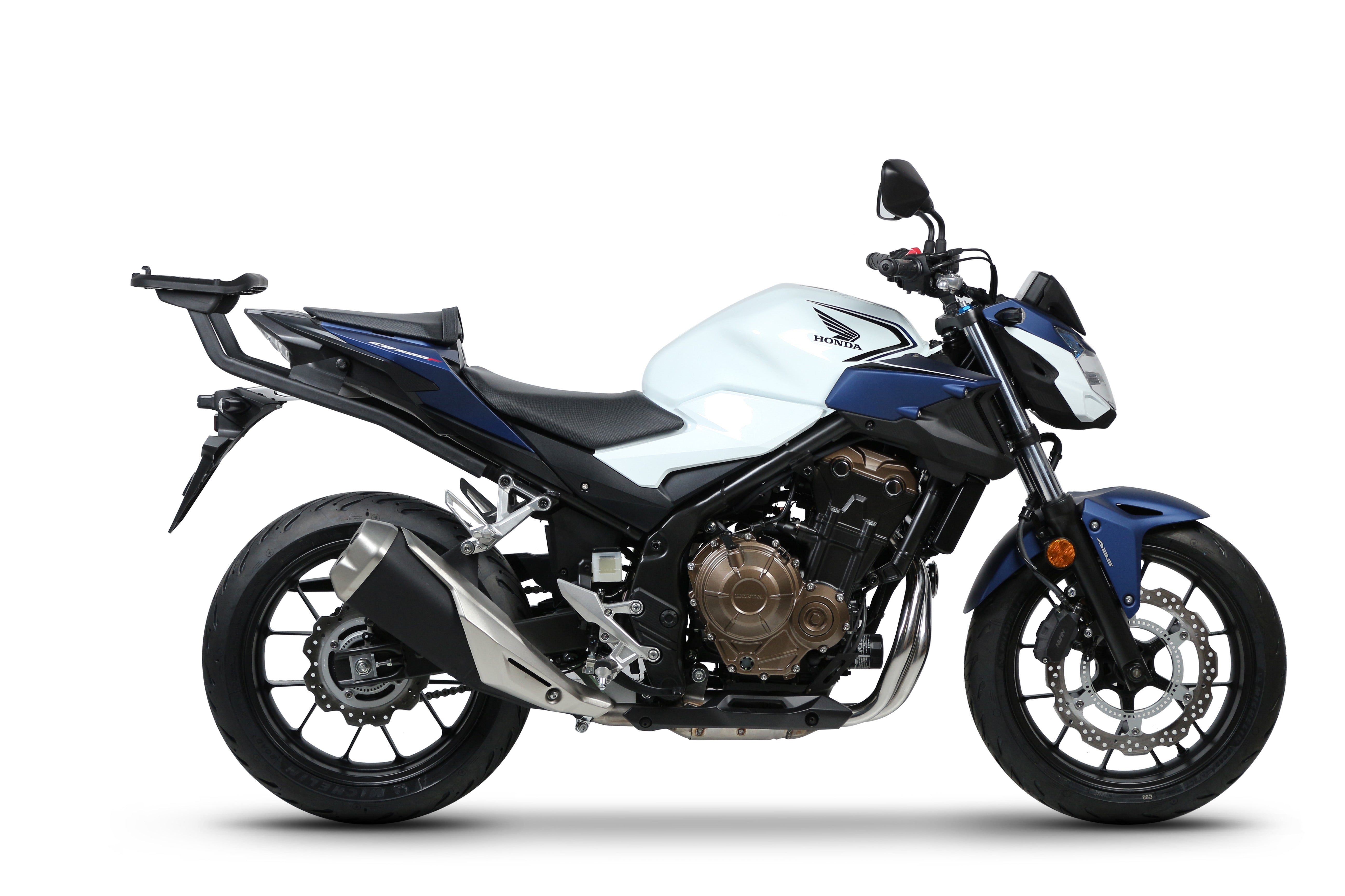 Fixation pour Top Case Honda CB500F/CBR500R - LE PRATIQUE DU MOTARD