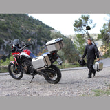 Valise Latérale Gauche SHAD TR47L Terra — Sacoche Moto 47L Alu Trempé - LE PRATIQUE DU MOTARD