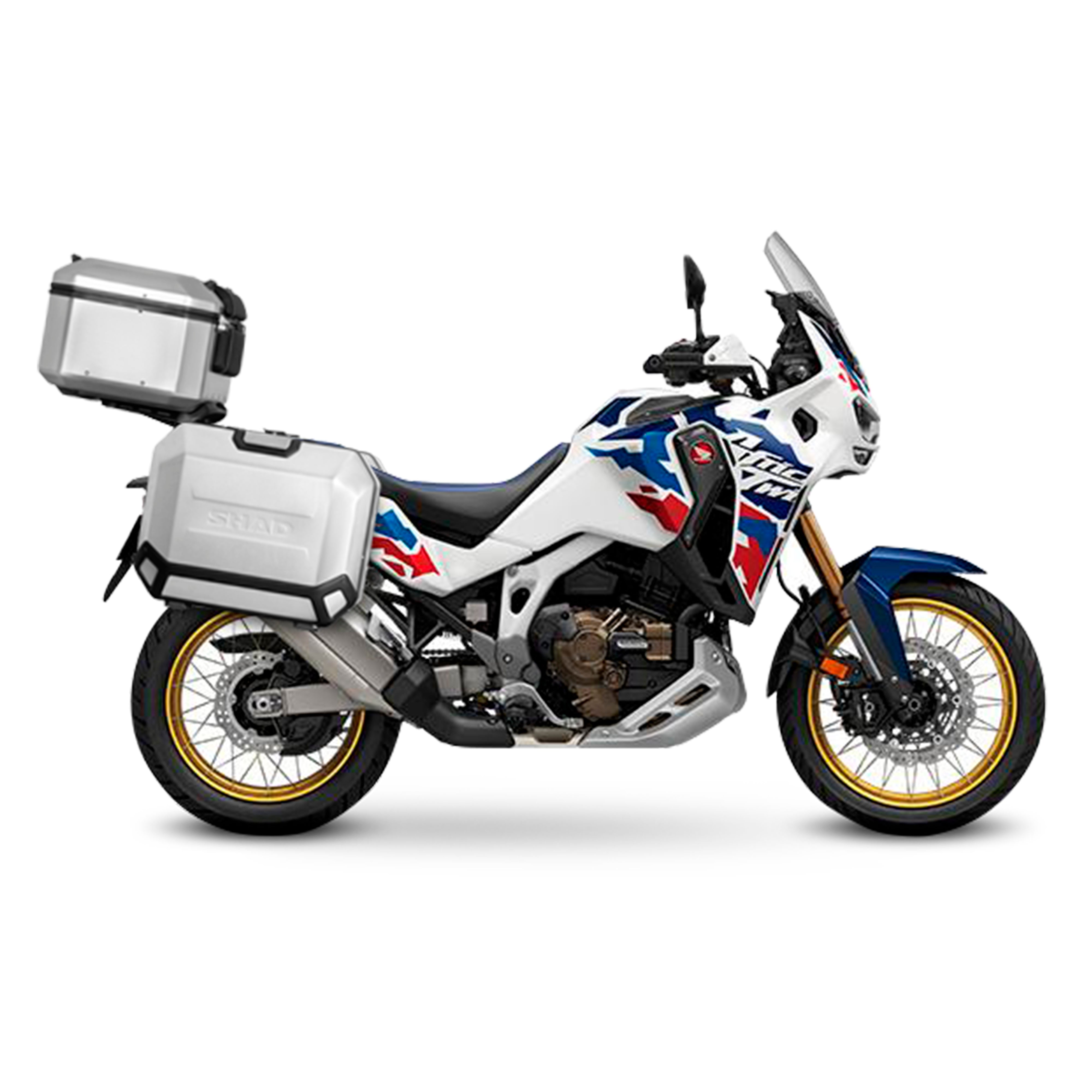 4P System Fixation Latérale Honda Crf 1000/1100L Africa Twin Adventure Sport - LE PRATIQUE DU MOTARD