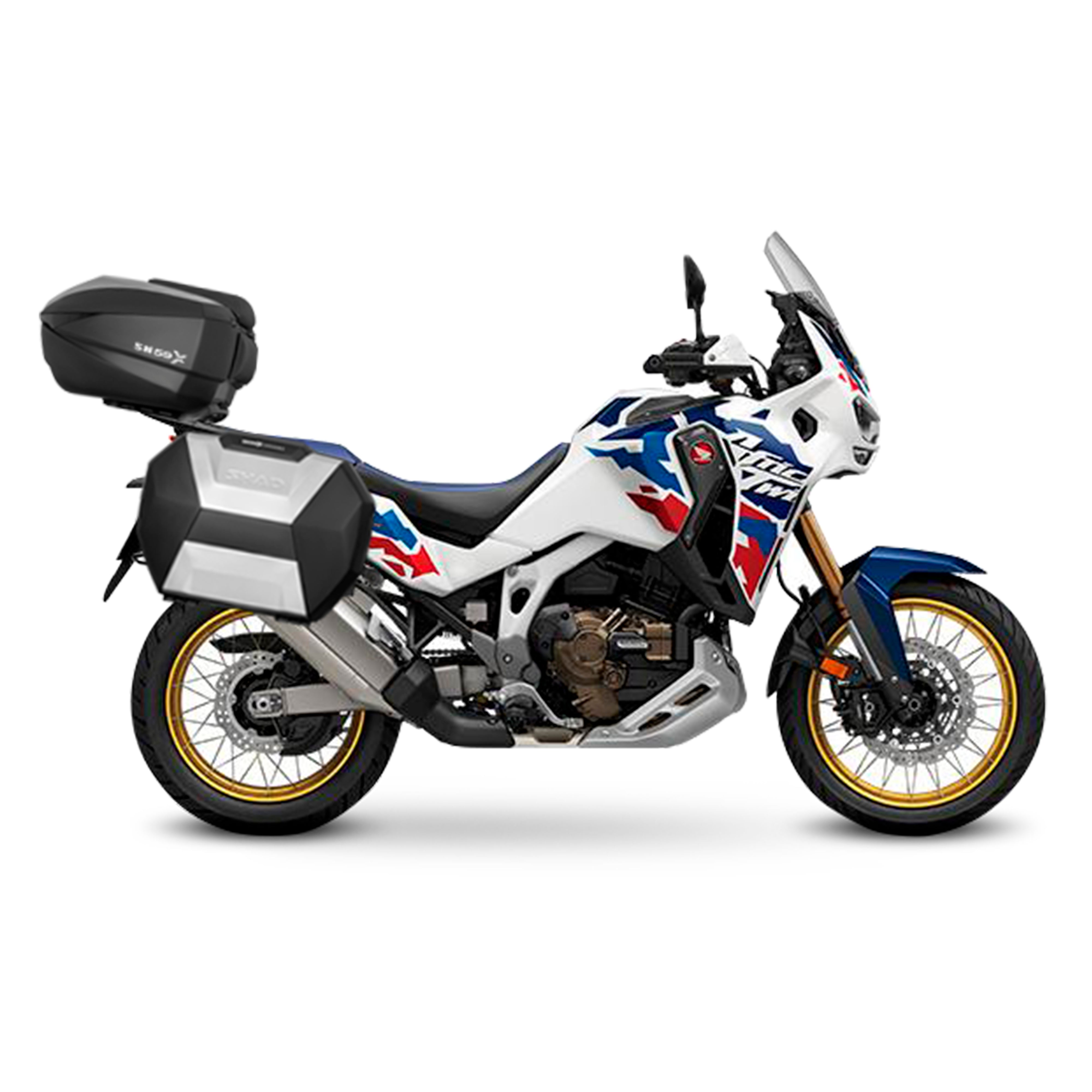 4P System Fixation Latérale Honda Crf 1000/1100L Africa Twin Adventure Sport - LE PRATIQUE DU MOTARD