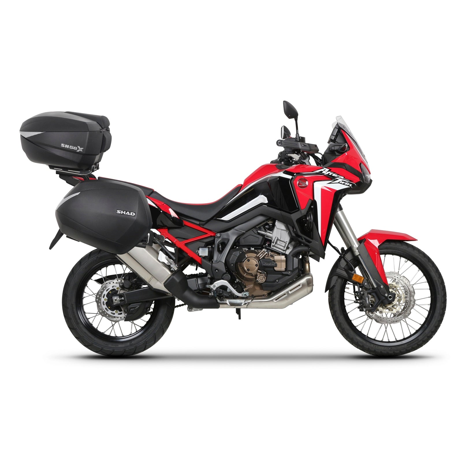 4P System Fixation Latérale Honda Crf 1100 L Africa Twin - LE PRATIQUE DU MOTARD