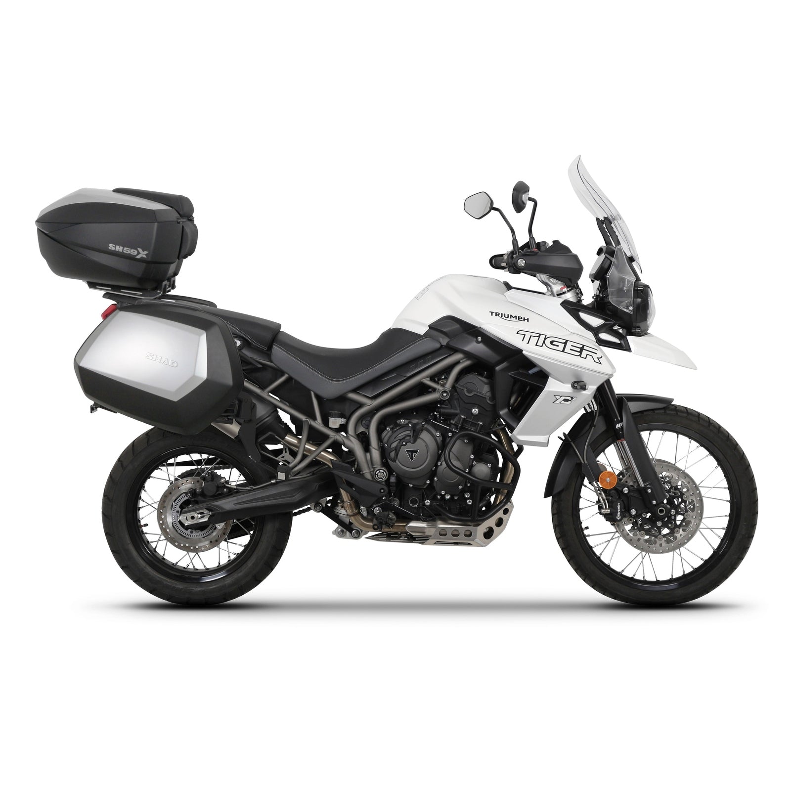 4P System Fixation Latérale Triumph Tiger 800 - LE PRATIQUE DU MOTARD