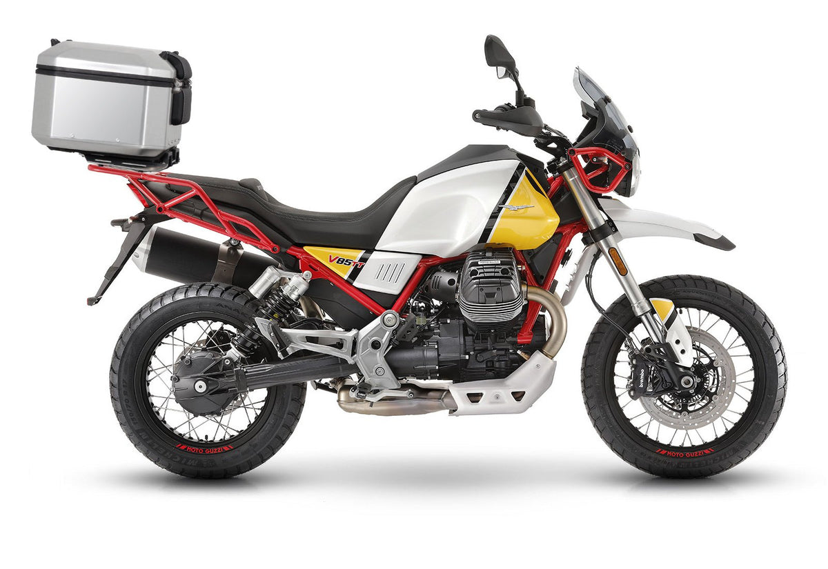 Fixation pour Top Case Motoguzzi V85 Tt - LE PRATIQUE DU MOTARD
