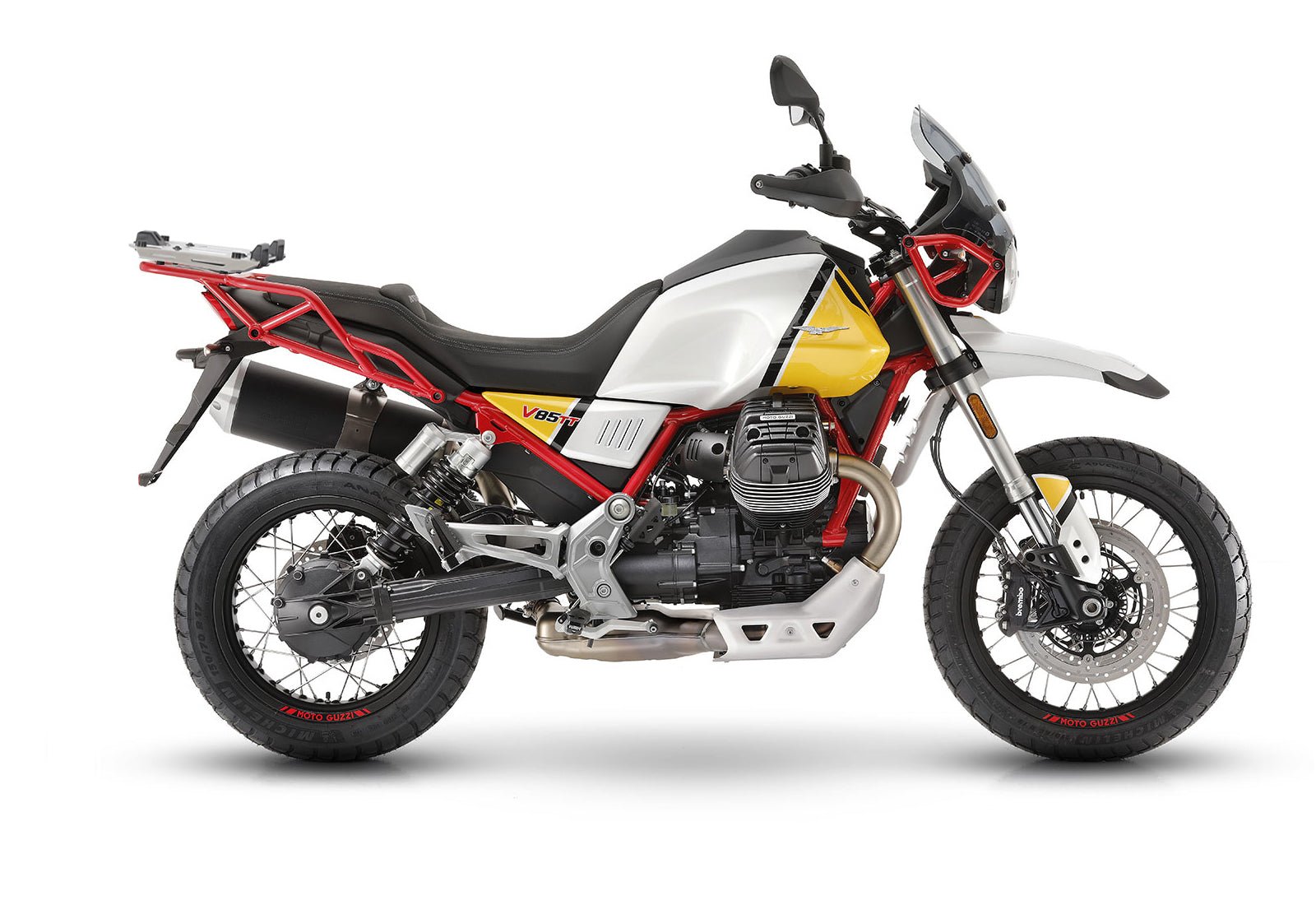 Fixation pour Top Case Motoguzzi V85 Tt - LE PRATIQUE DU MOTARD