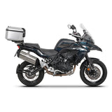 Fixation pour Top Case Benelli Trk 502X/QJ Motor Srt 700 X TRAIL/RIEJU Xplora 557/707 - LE PRATIQUE DU MOTARD