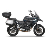 Fixation pour Top Case Benelli Trk 502X/QJ Motor Srt 700 X TRAIL/RIEJU Xplora 557/707 - LE PRATIQUE DU MOTARD