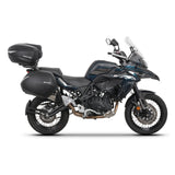 Fixation pour Top Case Benelli Trk 502X/QJ Motor Srt 700 X TRAIL/RIEJU Xplora 557/707 - LE PRATIQUE DU MOTARD