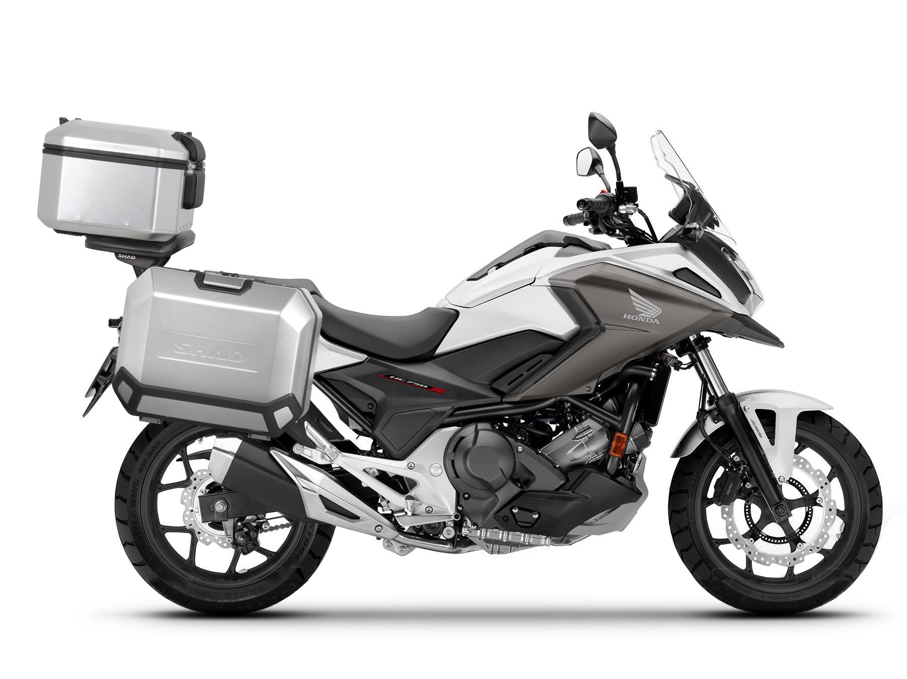 4P System Fixation Latérale Honda Nc 750X - LE PRATIQUE DU MOTARD
