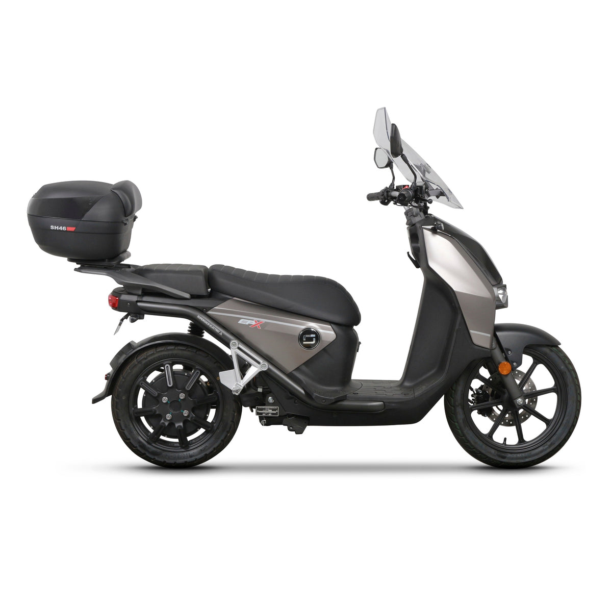 Fixation pour Top Case Super Soco Cpx Electric - LE PRATIQUE DU MOTARD