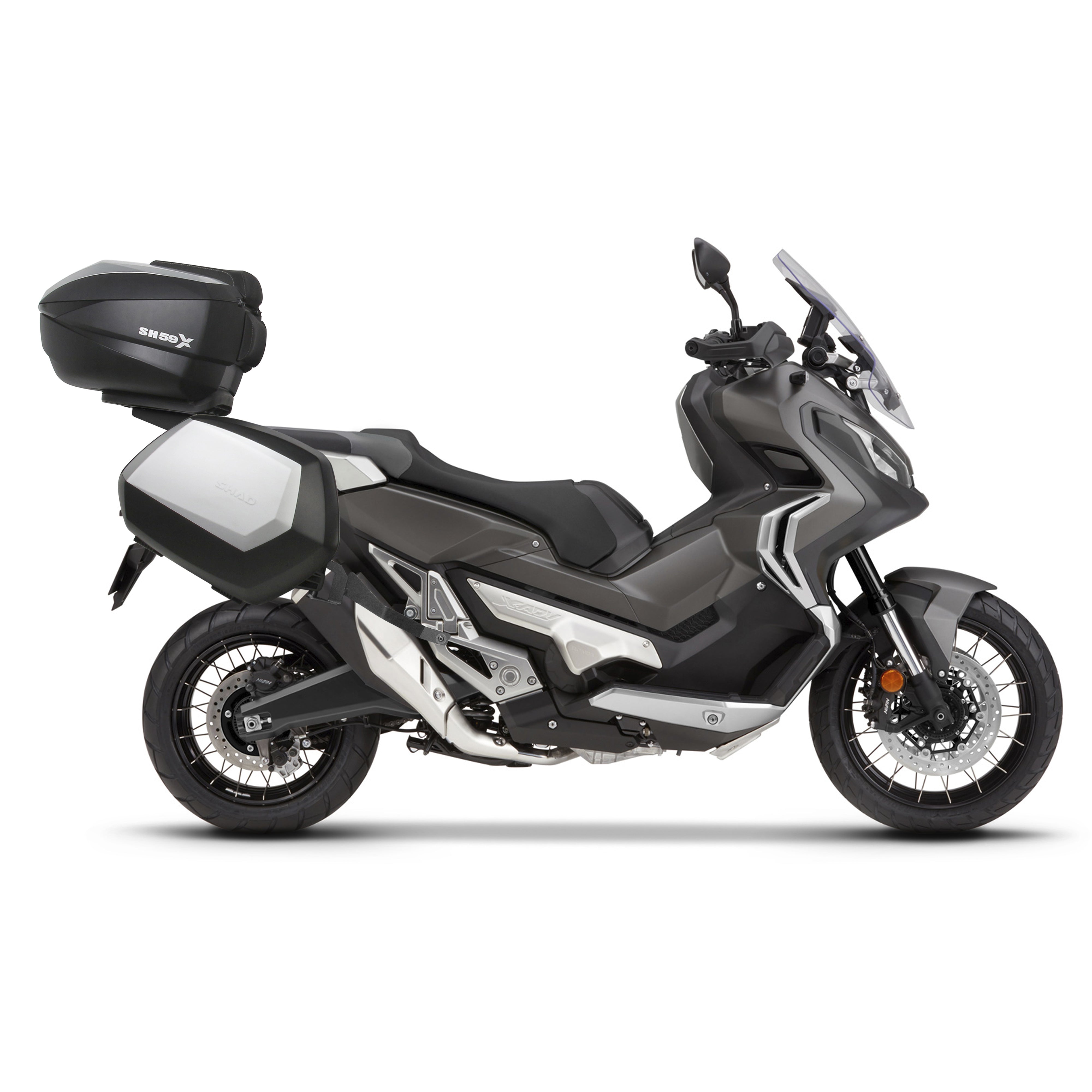 4P System Fixation Latérale Honda X - adv 750 - LE PRATIQUE DU MOTARD