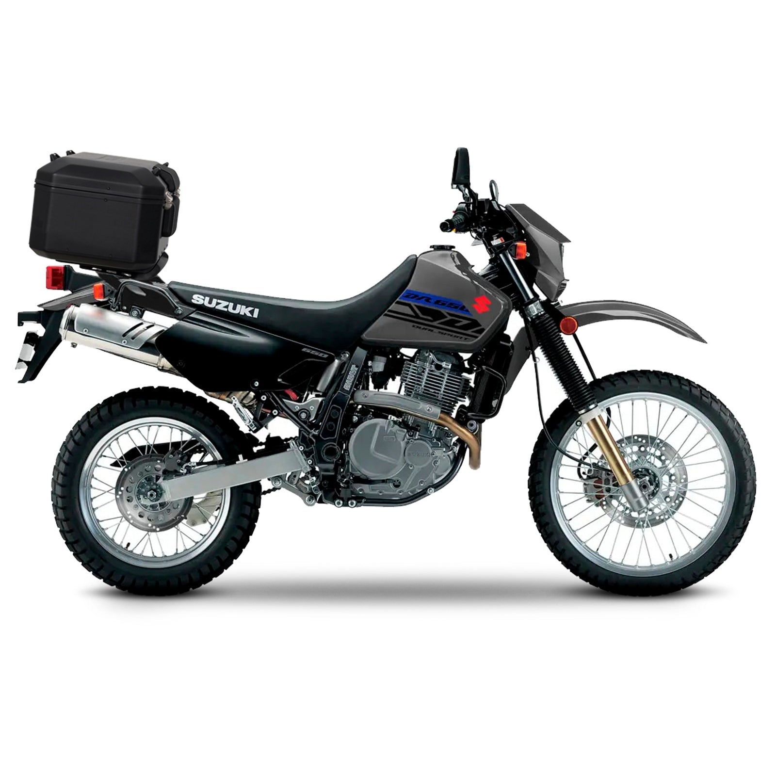 Fixation pour Top Case Suzuki DR650 - LE PRATIQUE DU MOTARD