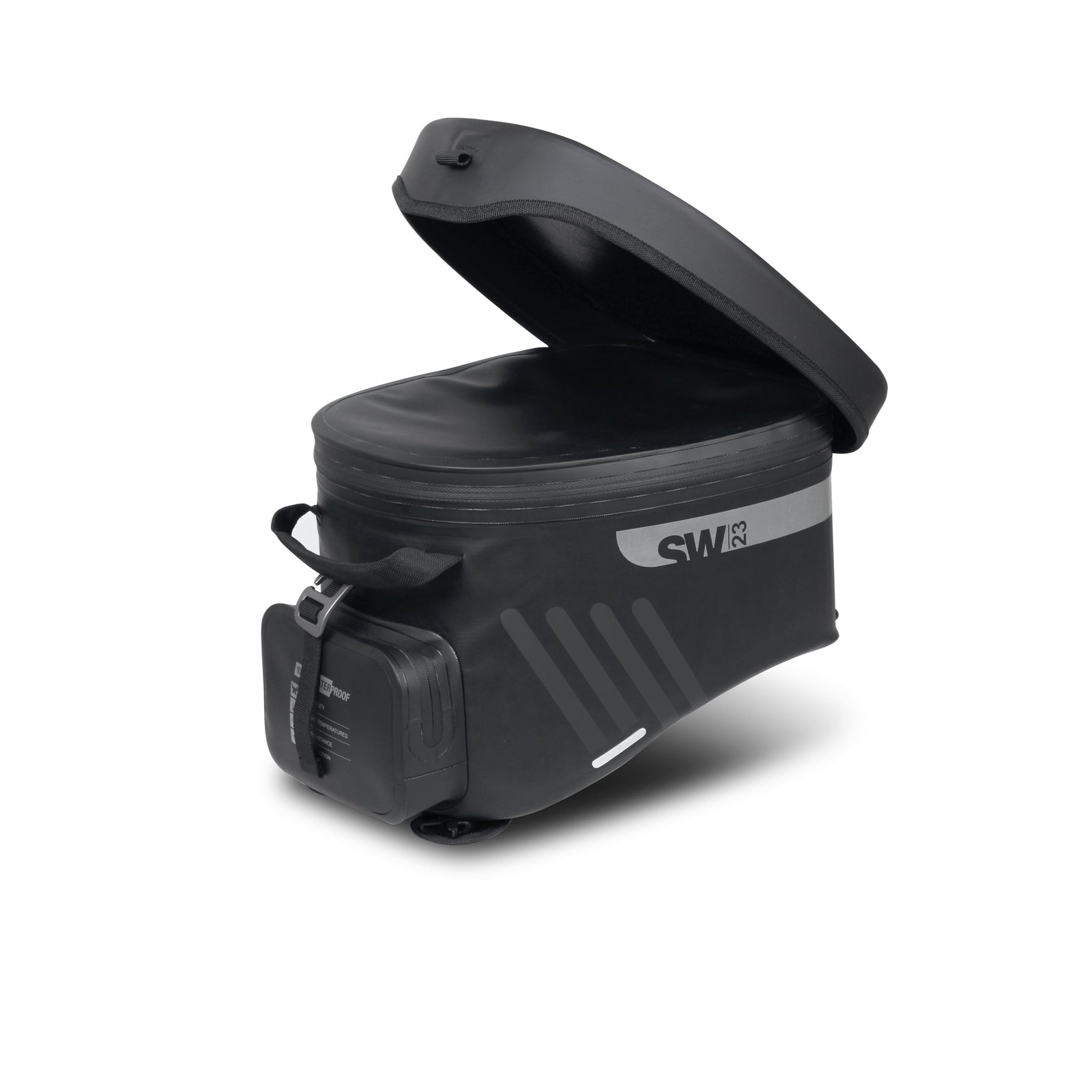 Sacoche Réservoir Étanche SHAD SW23 — Sacoche Moto 23L Étanche - LE PRATIQUE DU MOTARD
