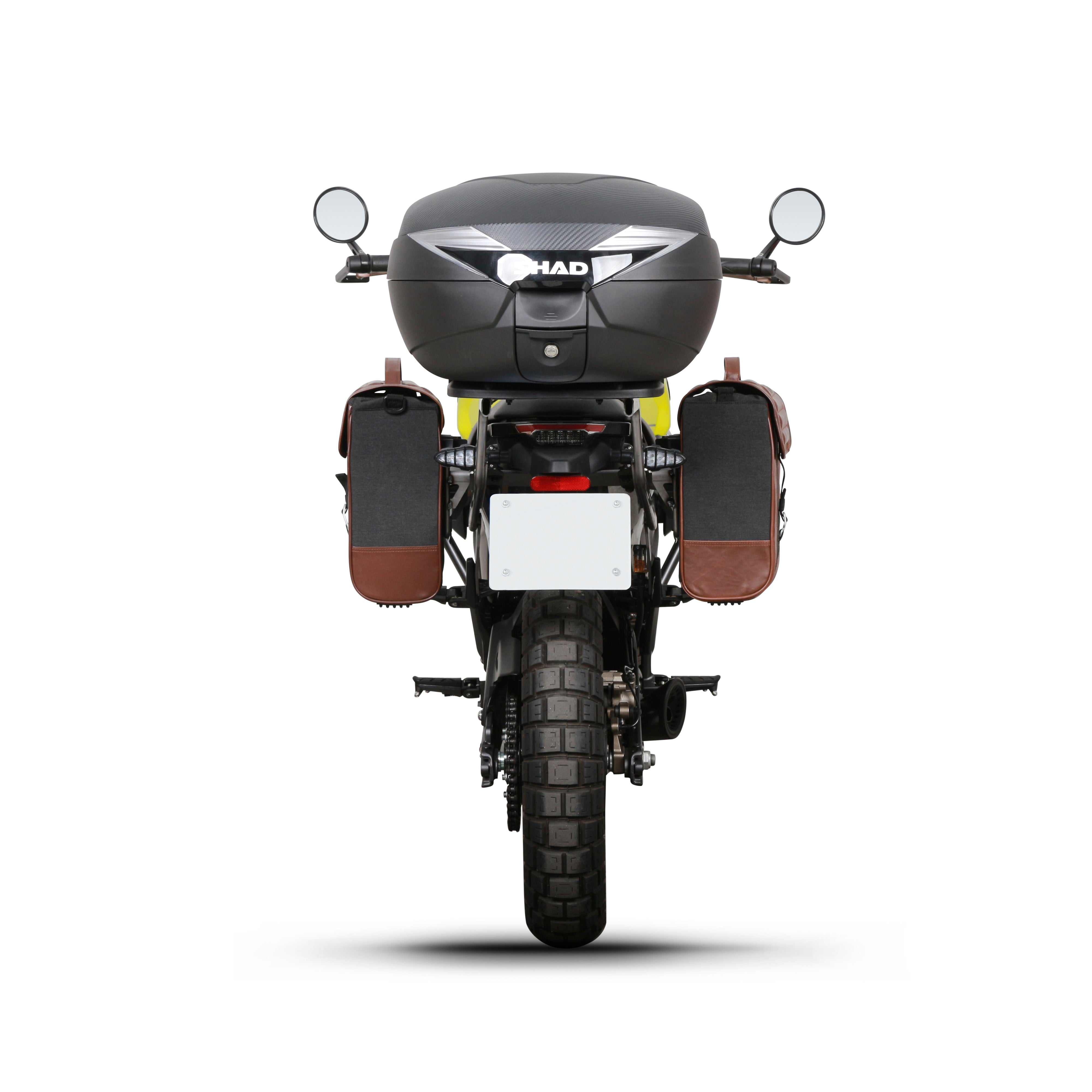 Fixation SR pour Sacoches Zontes G1/SCRAMBLER 125 - LE PRATIQUE DU MOTARD