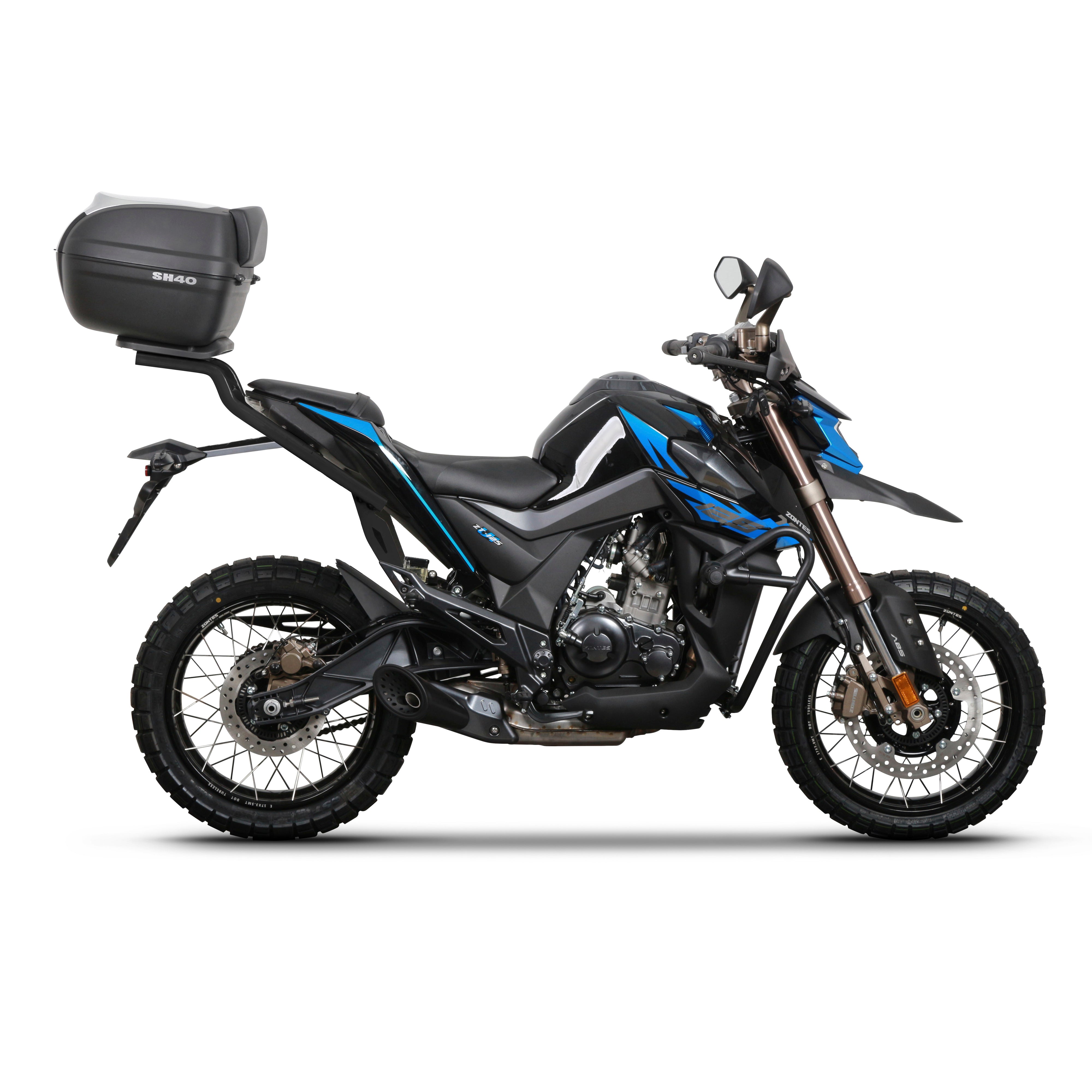 Fixation pour Top Case Zontes U/U1/HYPER Trail 125 - LE PRATIQUE DU MOTARD