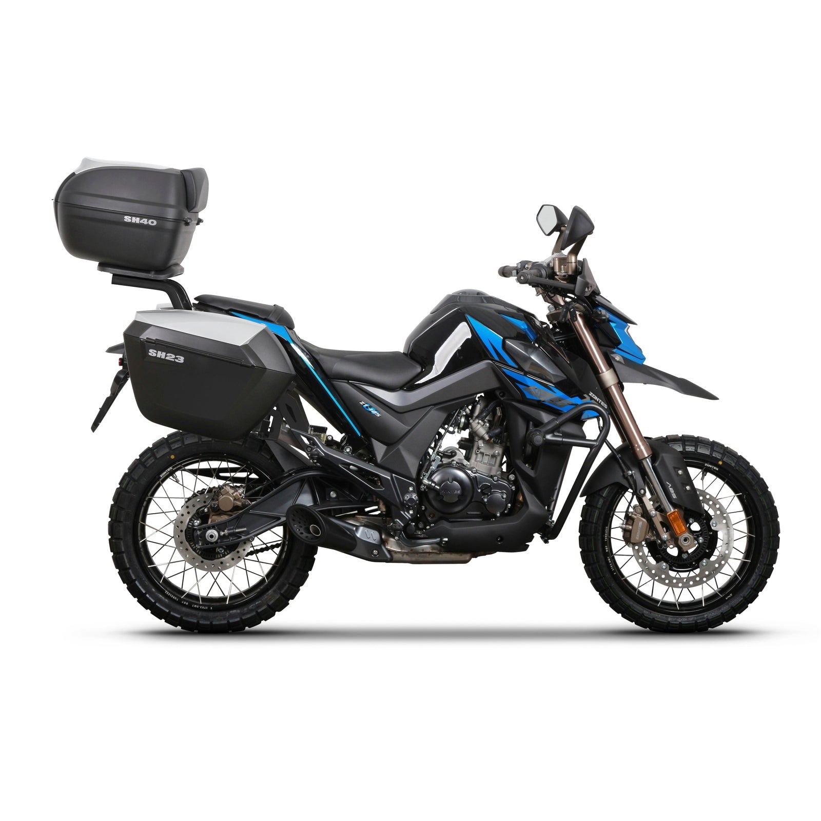 3P System Fixation Latérale Zontes U/U1/HYPER Trail 125 - LE PRATIQUE DU MOTARD