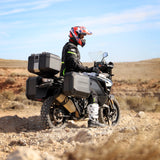 Top Case SHAD TR48 Terra Black Edition — Top Case Adventure Alu 48L Noir Mat - LE PRATIQUE DU MOTARD