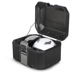 Top Case SHAD TR48 Terra Black Edition — Top Case Adventure Alu 48L Noir Mat - LE PRATIQUE DU MOTARD