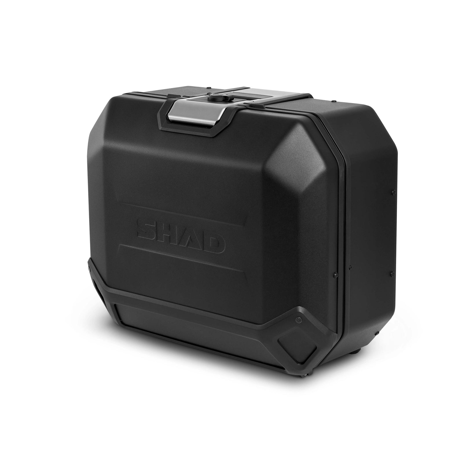 Valise Latérale Gauche SHAD TR36L Terra Black — Sacoche 36L Alu Noir Mat - LE PRATIQUE DU MOTARD
