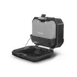 Valise Latérale Gauche SHAD TR36L Terra Black — Sacoche 36L Alu Noir Mat - LE PRATIQUE DU MOTARD