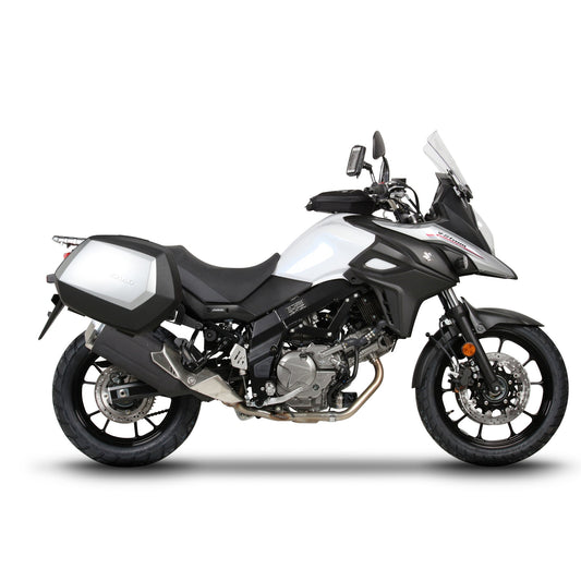 3P System Fixation Latérale Suzuki V - strom 650 - LE PRATIQUE DU MOTARD
