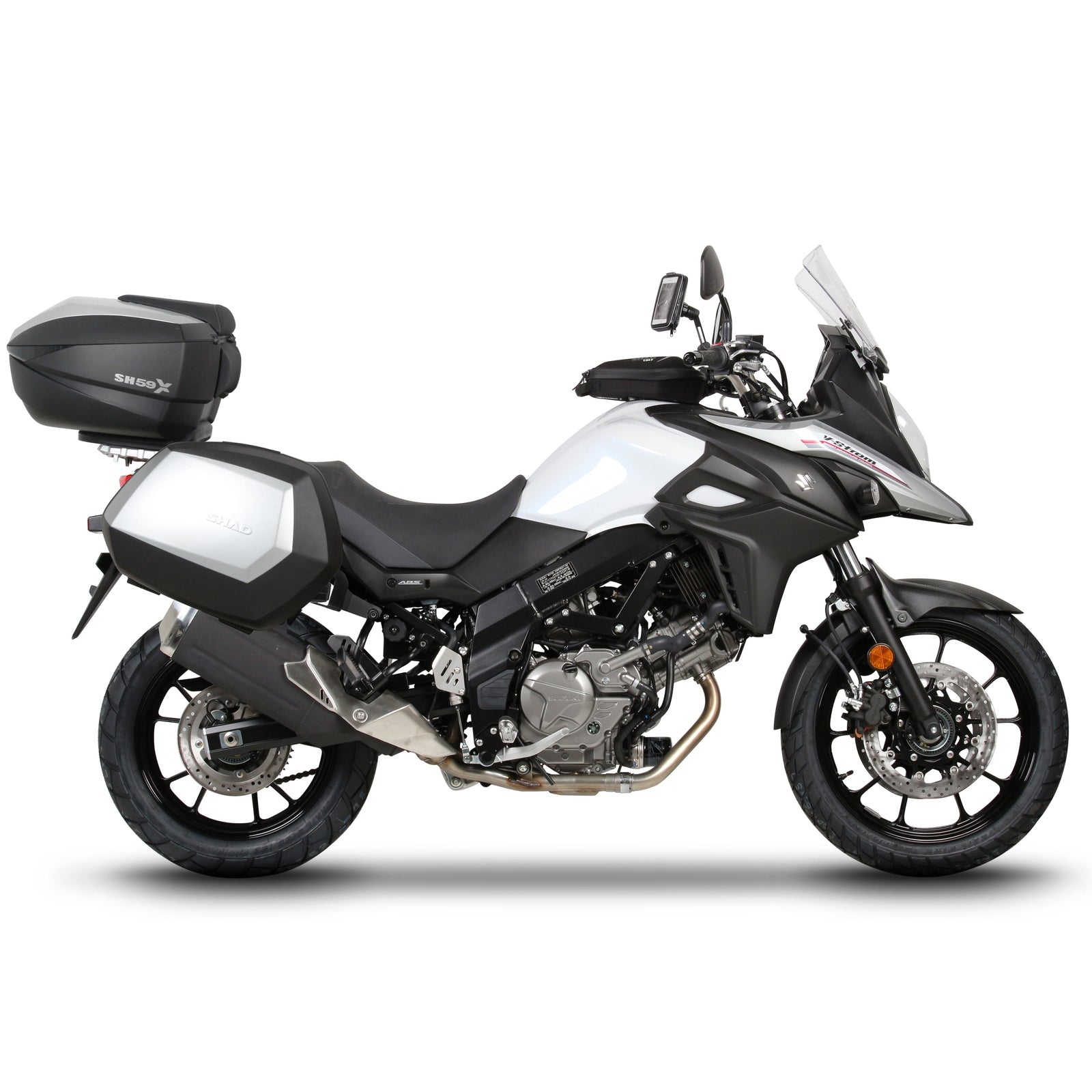 3P System Fixation Latérale Suzuki V - strom 650 - LE PRATIQUE DU MOTARD