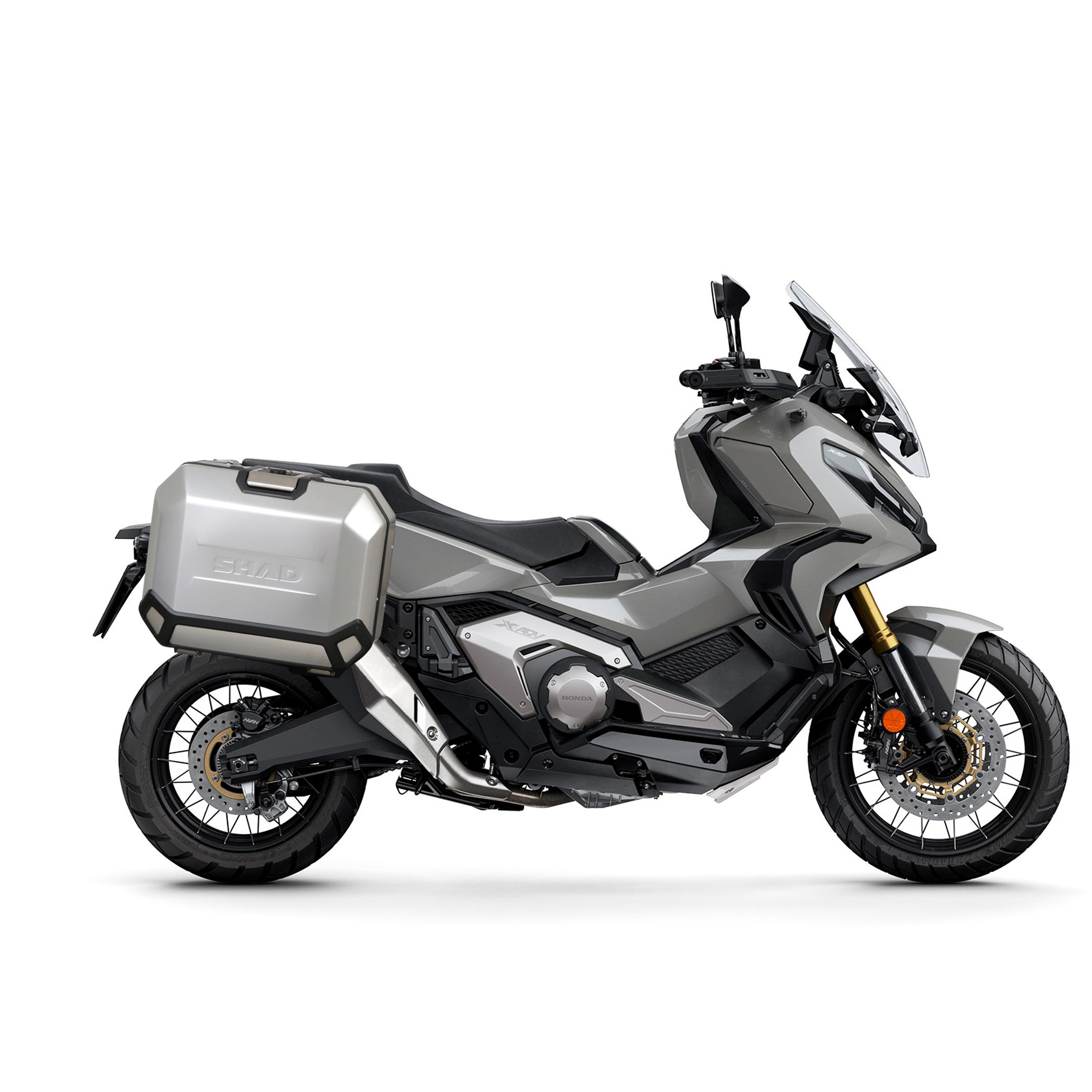 4P System Fixation Latérale Honda X - adv 750 - LE PRATIQUE DU MOTARD