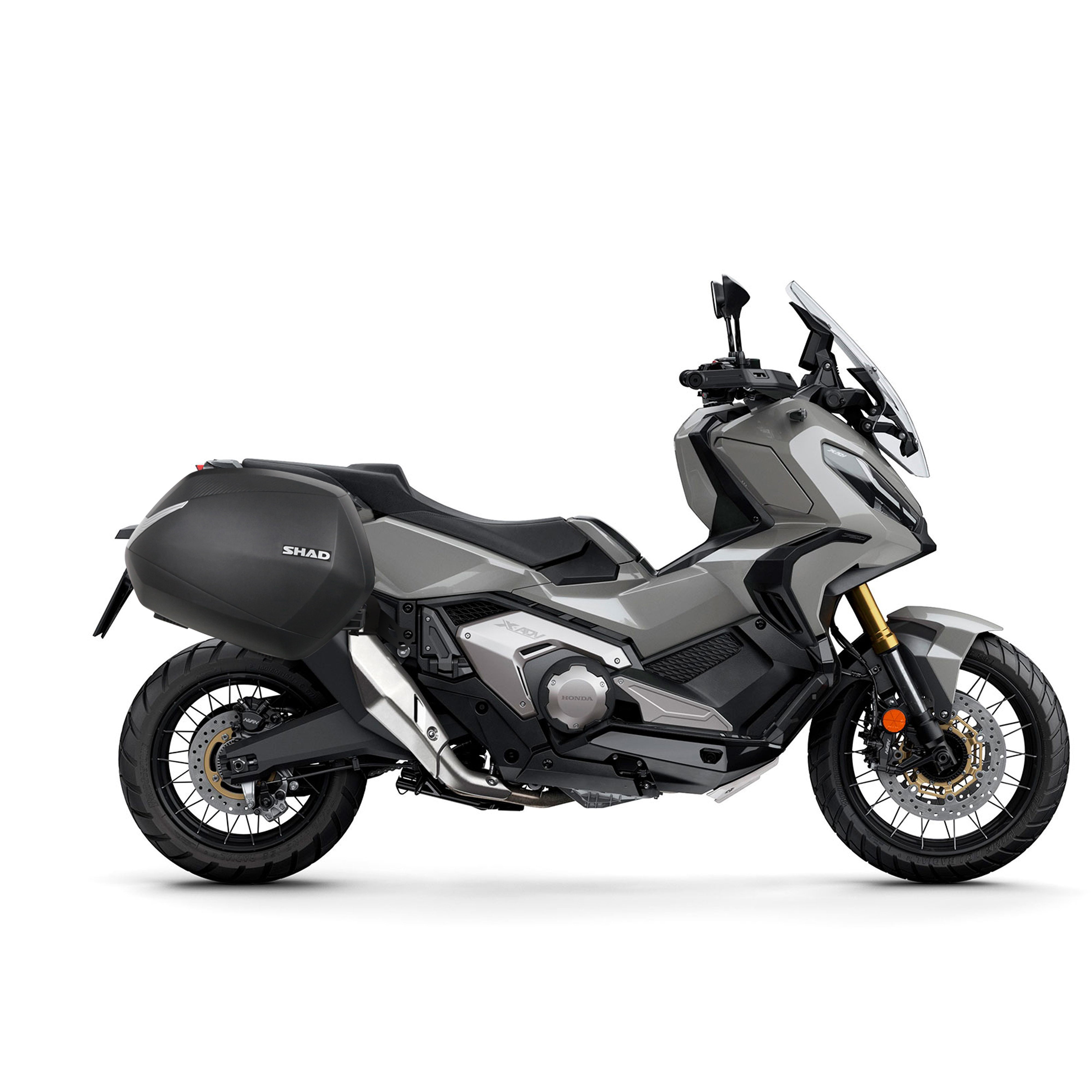 4P System Fixation Latérale Honda X - adv 750 - LE PRATIQUE DU MOTARD