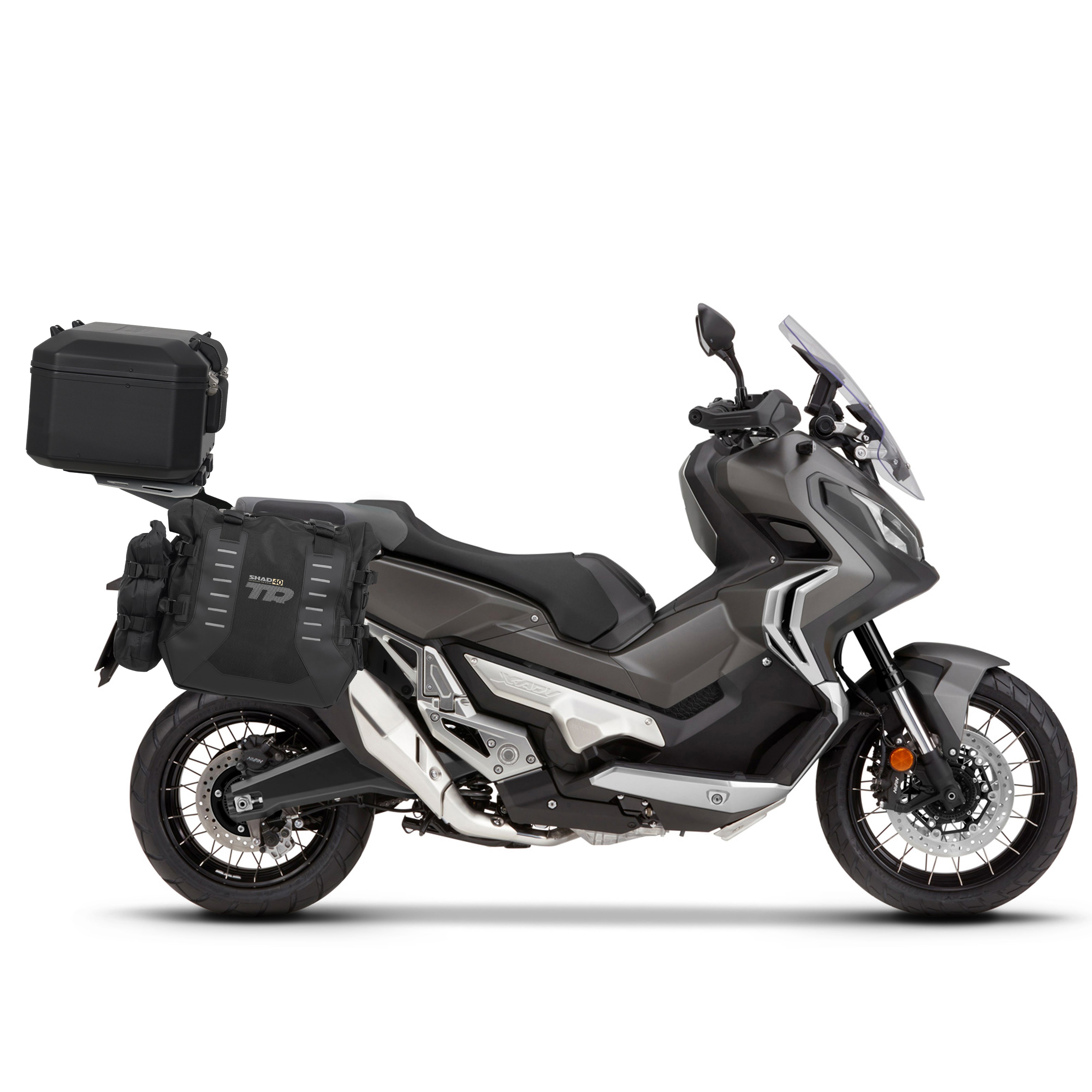 4P System Fixation Latérale Honda X - adv 750 - LE PRATIQUE DU MOTARD
