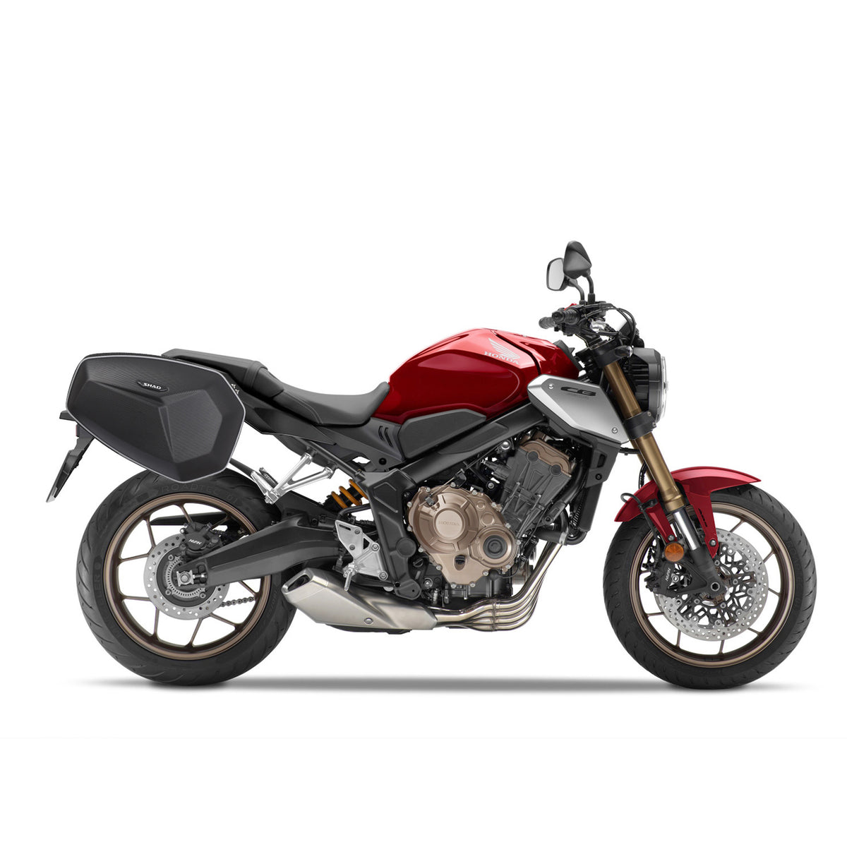 Fixation SR pour Sacoches Honda CB650R - LE PRATIQUE DU MOTARD