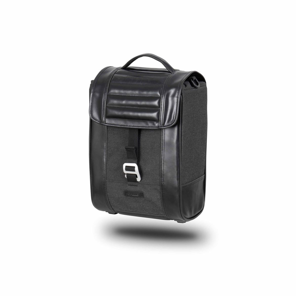 Sacoche Cavalière SHAD SR38 Café Racer Black — Sacoche Moto 38L - LE PRATIQUE DU MOTARD