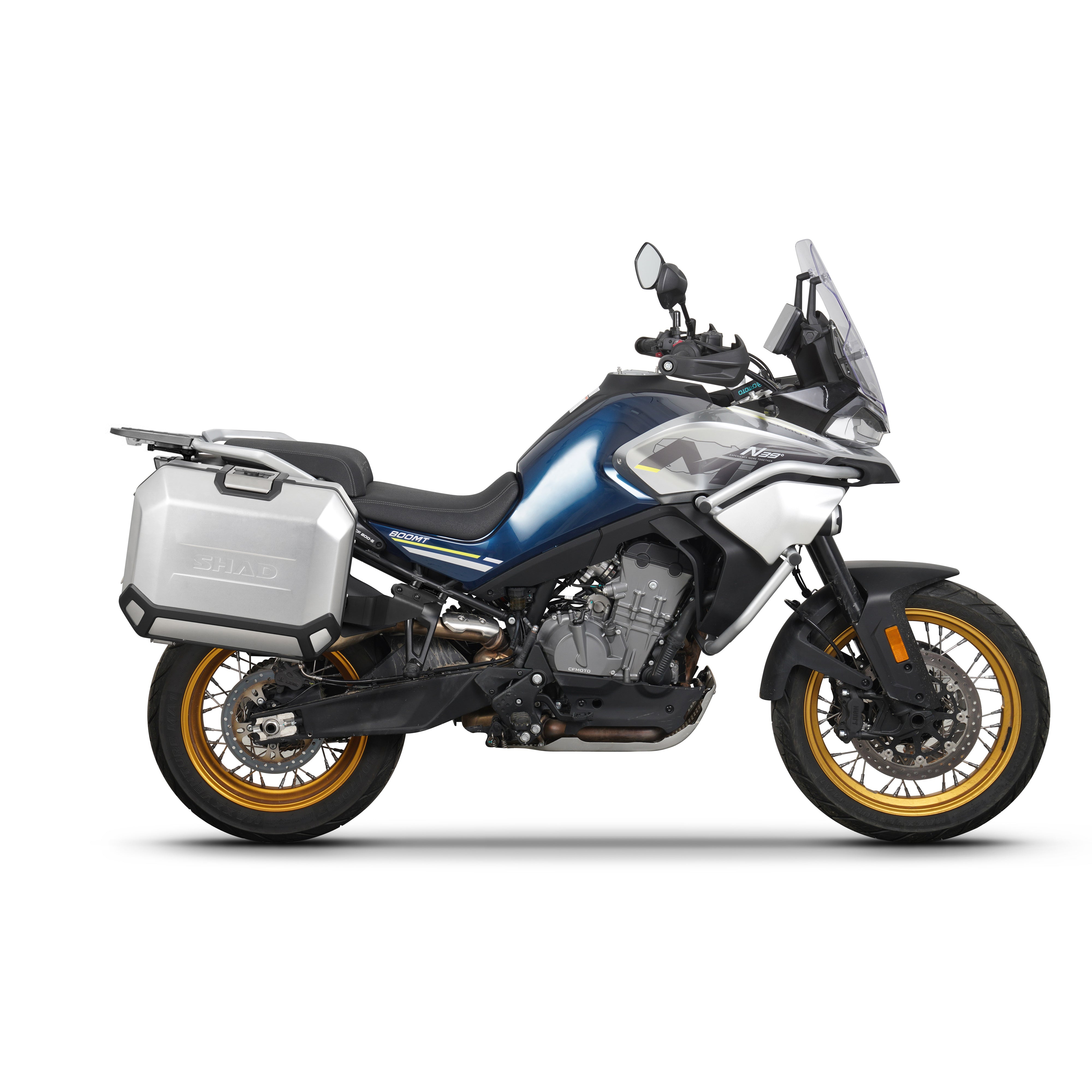 4P System Fixation Latérale Cf Moto 800MT - LE PRATIQUE DU MOTARD
