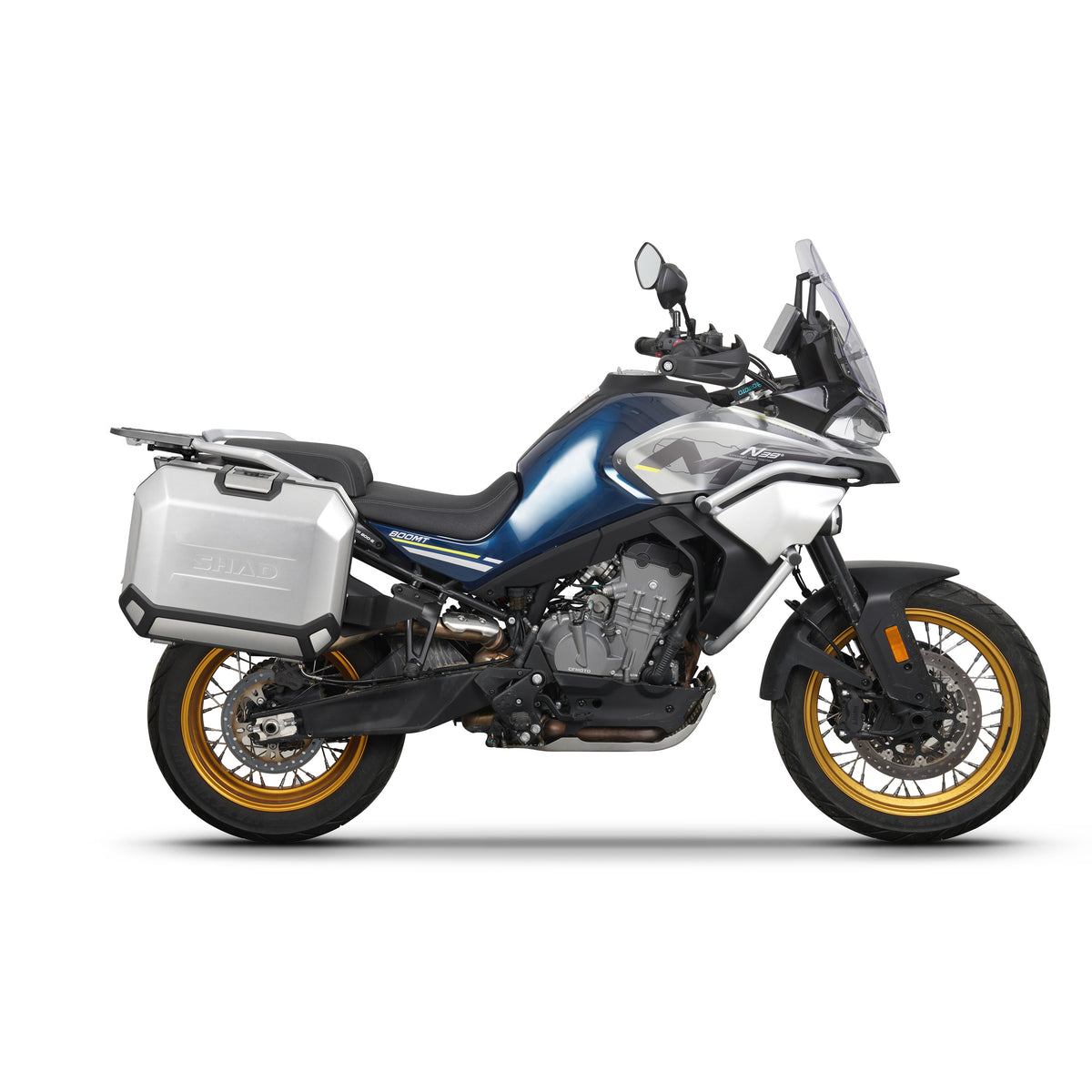 4P System Fixation Latérale Cf Moto 800MT - LE PRATIQUE DU MOTARD