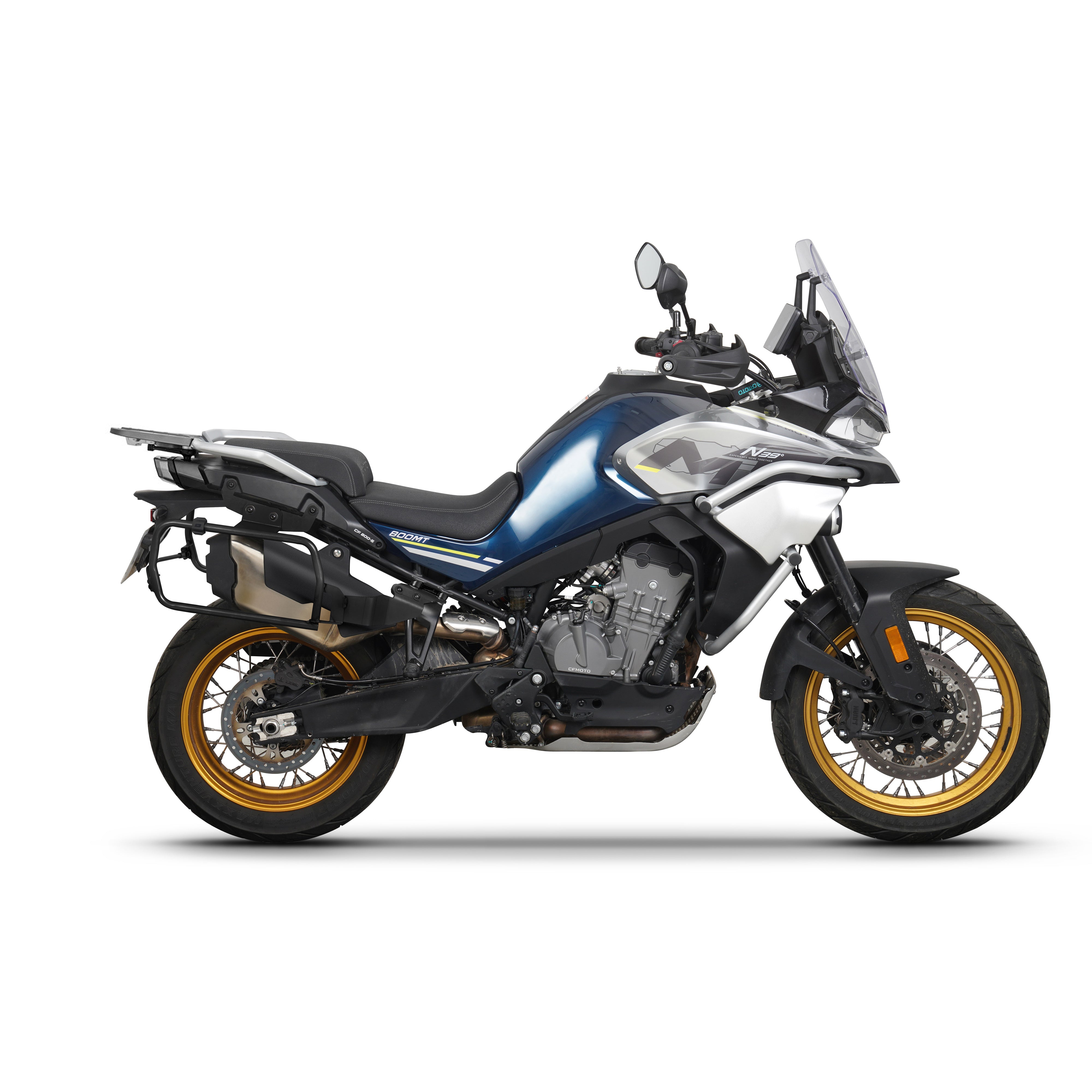 4P System Fixation Latérale Cf Moto 800MT - LE PRATIQUE DU MOTARD