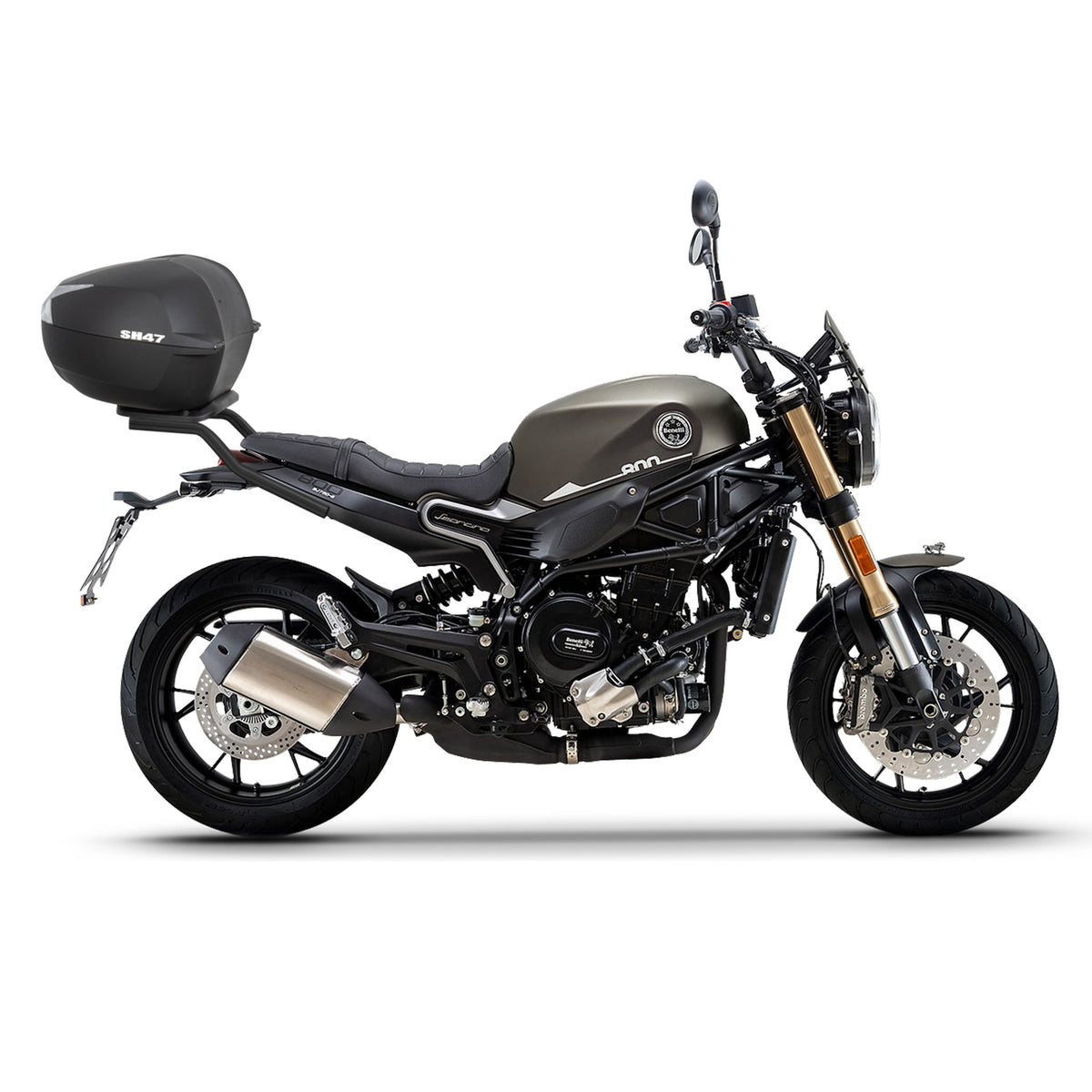 Fixation pour Top Case Benelli Leoncino 800/TRAIL - LE PRATIQUE DU MOTARD