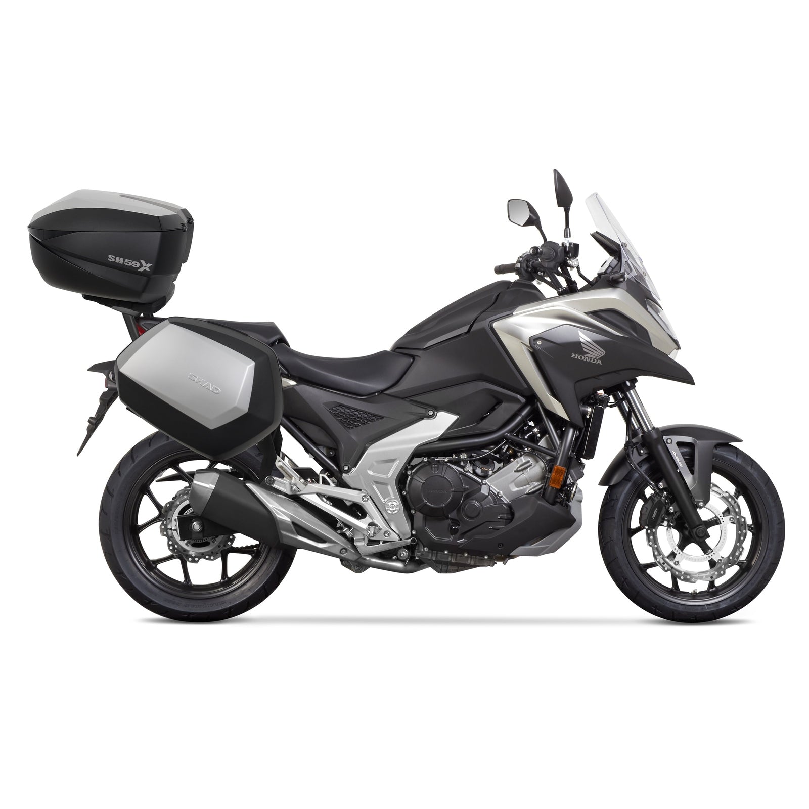 3P System Fixation Latérale Honda NC750X - LE PRATIQUE DU MOTARD