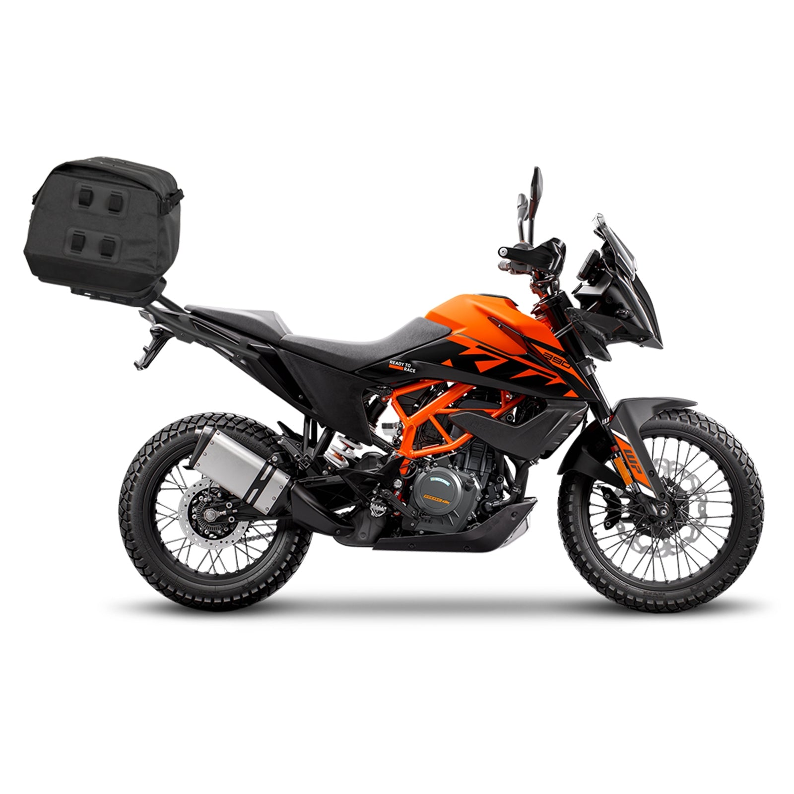 Fixation pour Top Case KTM Adventure 390 - LE PRATIQUE DU MOTARD