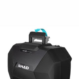 Valises Latérales SHAD SH38X Carbon — Set Extensibles 2×38L→45L Carbone - LE PRATIQUE DU MOTARD