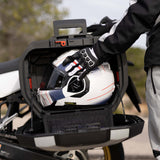 Valises Latérales SHAD SH38X Carbon — Set Extensibles 2×38L→45L Carbone - LE PRATIQUE DU MOTARD